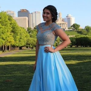 Blue Prom Dress